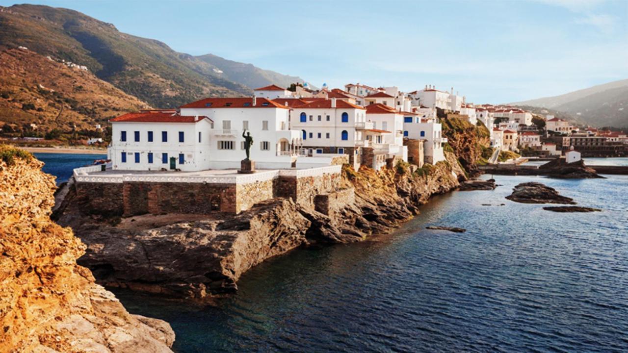 Castel Abaso Boutique Apartments By Explore Andros 外观 照片