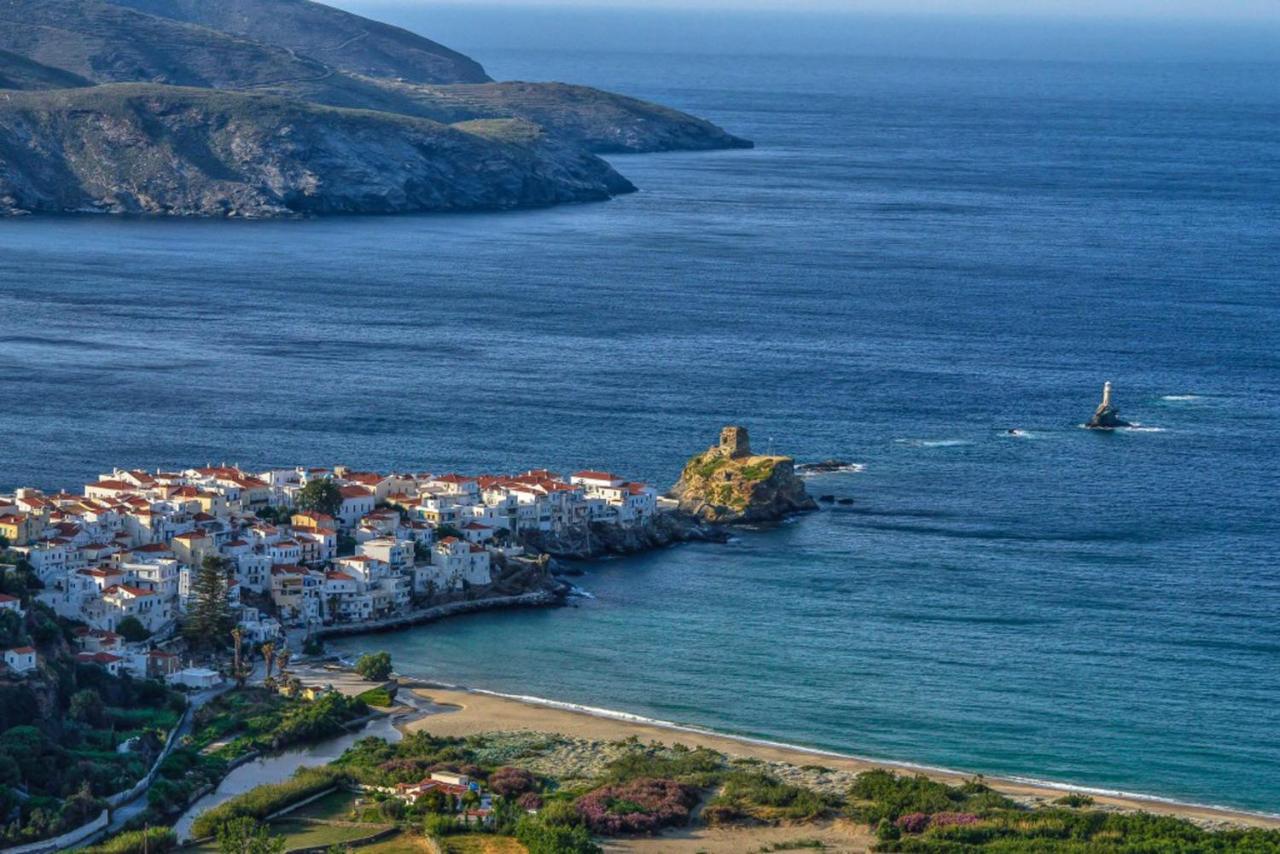 Castel Abaso Boutique Apartments By Explore Andros 外观 照片
