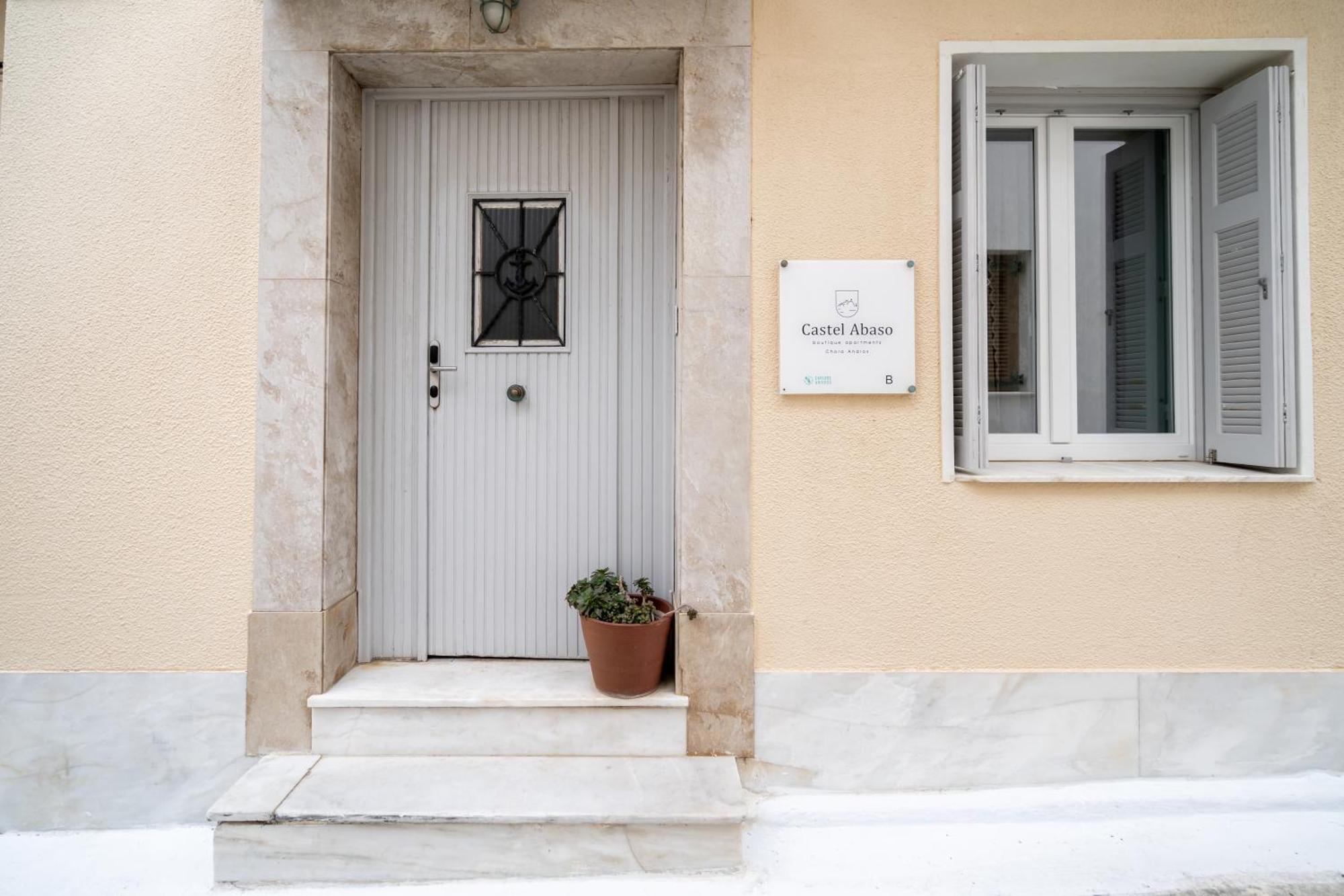 Castel Abaso Boutique Apartments By Explore Andros 外观 照片